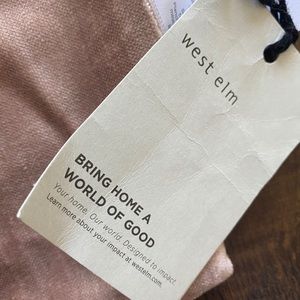 BRAND NEW West Elm throw pillow covers x2